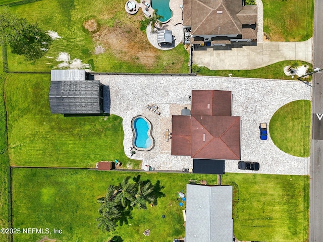 276 Baisden Rd, Jacksonville, FL 32218 - drone / aerial view of a pool area