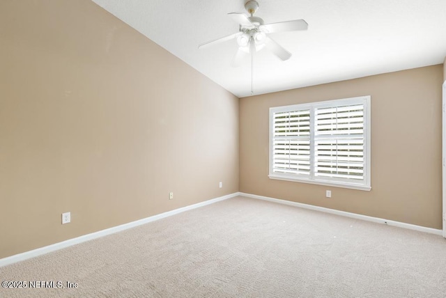 7990 Baymeadows Rd E Unit 2006, Jacksonville, FL 32256 - carpeted empty room with ceiling fan and baseboards