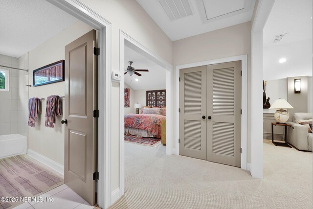 71 Deer Ridge Dr, Ponte Vedra, FL 32081 - corridor featuring carpet flooring