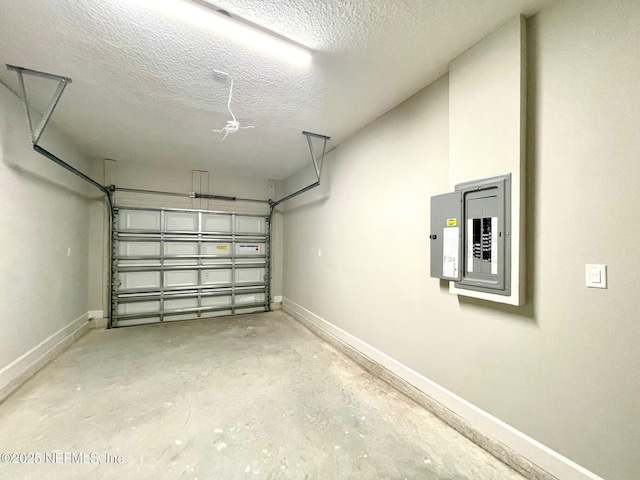 1303 Bonaventure Ave, Green Cove Springs, FL 32043 - garage featuring electric panel and baseboards