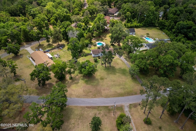 17459 Eagle Bend Blvd, Jacksonville, FL 32226 - aerial view of property and surrounding area featuring a pool area