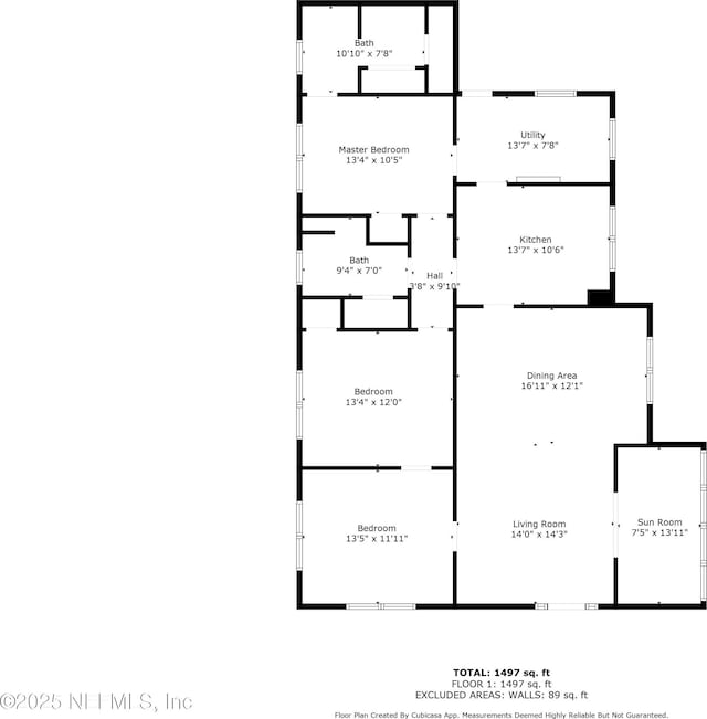 2505 State St, Palatka, FL 32177 - floor plan / room layout