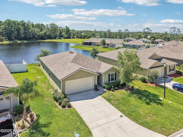 96 Cody St, Saint Augustine, FL 32084 - aerial view of residential area with a large body of water and a tree filled landscape