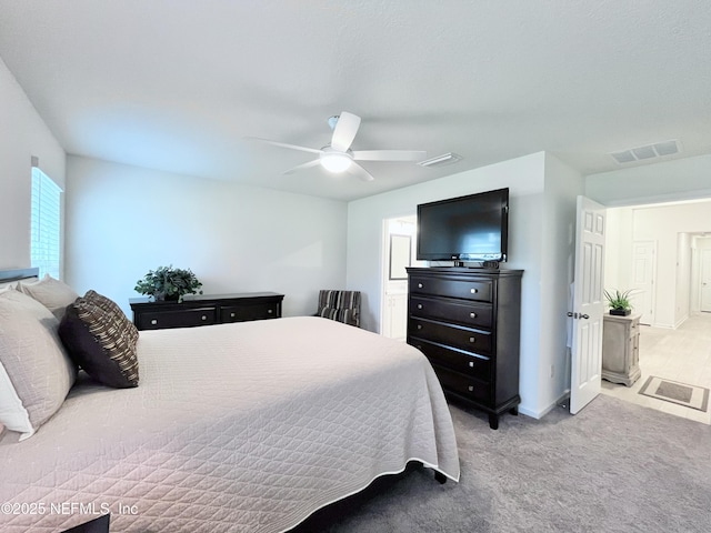 354 Boulder Ln, Saint Johns, FL 32259 - carpeted bedroom featuring a ceiling fan and baseboards