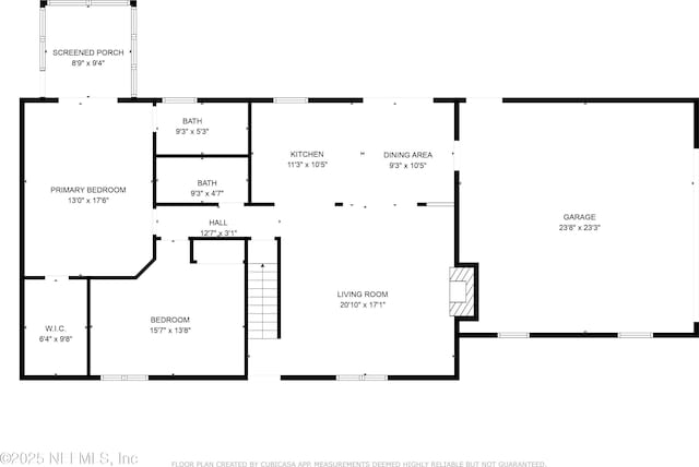 2708 Poinsettia Ave, Middleburg, FL 32068 - home floor plan