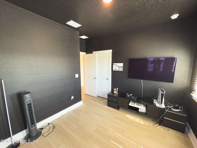 10065 Element Rd, Jacksonville, FL 32256 - office area featuring wood finished floors and baseboards