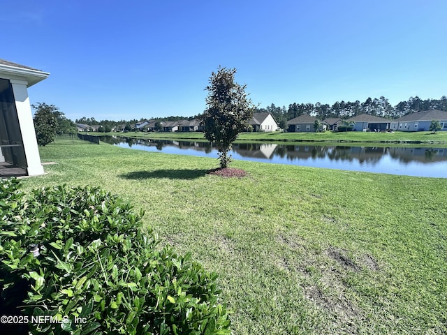 510 Broomsedge Cir, Saint Augustine, FL 32095 - view of grassy yard featuring a water view and a residential view
