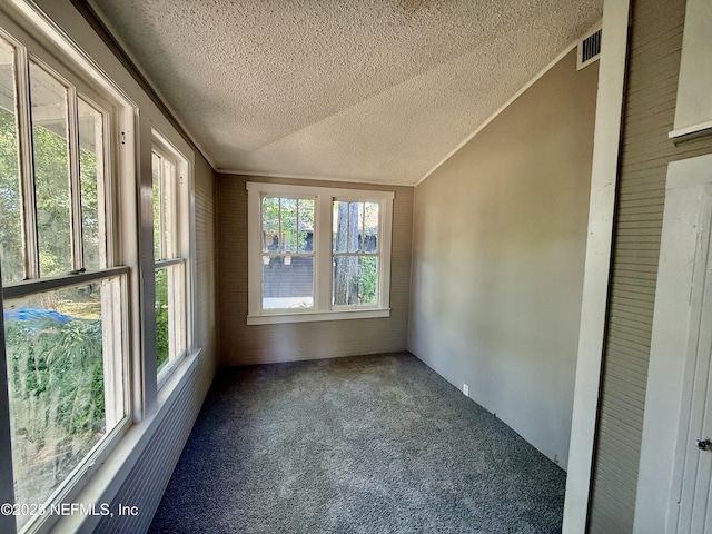 725 Calvert St, Jacksonville, FL 32208 - unfurnished sunroom featuring lofted ceiling