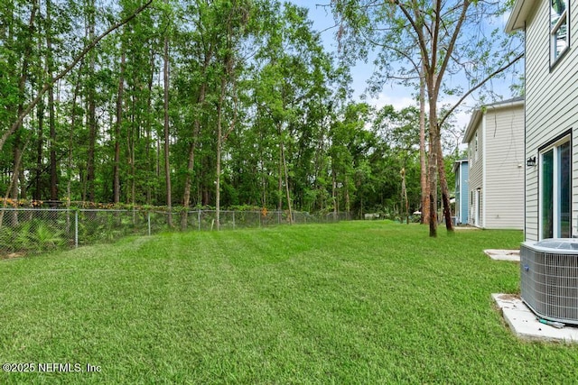 171 Cougar Rd, Jacksonville, FL 32220 - view of yard featuring central air condition unit