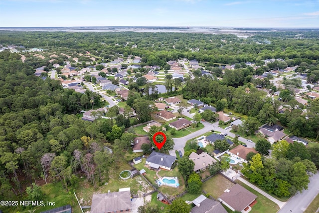 12422 Berry Patch Way, Jacksonville, FL 32225 - aerial overview of property's location featuring nearby suburban area