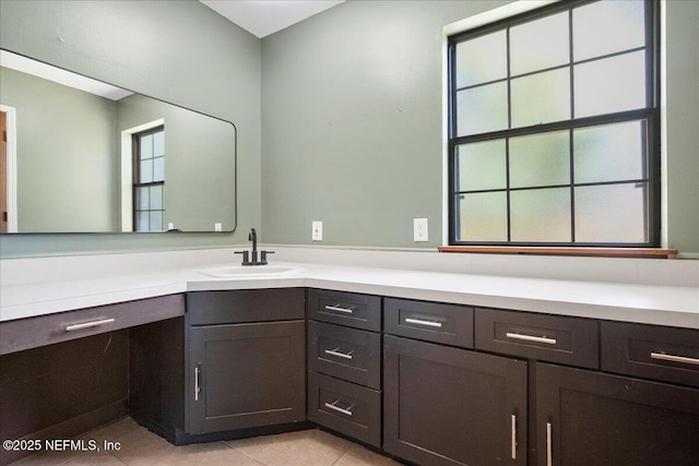 1344 Degrove Rd, Saint Johns, FL 32259 - bathroom featuring tile patterned floors and double vanity