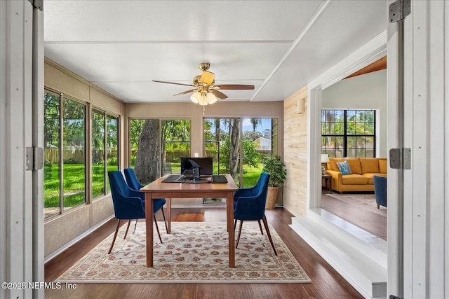 1344 Degrove Rd, Saint Johns, FL 32259 - sunroom / solarium featuring wood finished floors