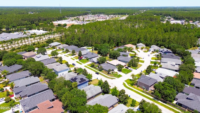 1804 Ferncreek Dr, Saint Augustine, FL 32092 - aerial perspective of suburban area with a heavily wooded area