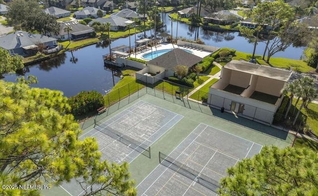 2105 Sandpiper Ct, Ponte Vedra Beach, FL 32082 - aerial perspective of suburban area with a large body of water