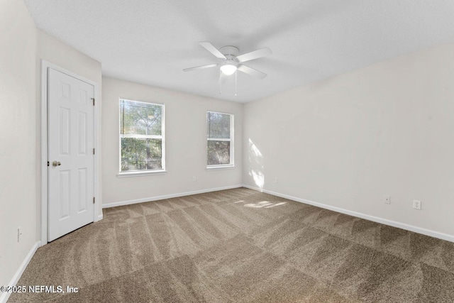 4778 Playpen Dr, Jacksonville, FL 32210 - carpeted empty room featuring ceiling fan and baseboards