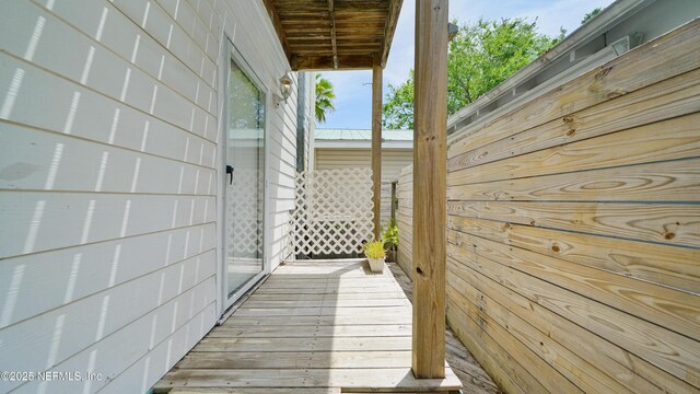 119 Moore St, Saint Augustine, FL 32084 - view of deck