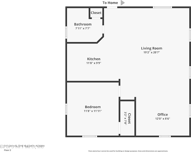 119 Moore St, Saint Augustine, FL 32084 - home floor plan