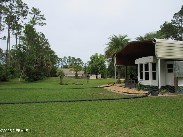 7041 Catlett Rd, Saint Augustine, FL 32095 - view of grassy yard