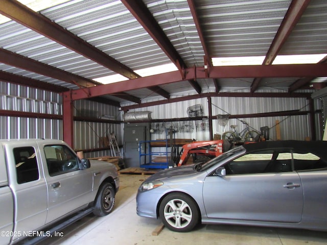 7041 Catlett Rd, Saint Augustine, FL 32095 - view of garage