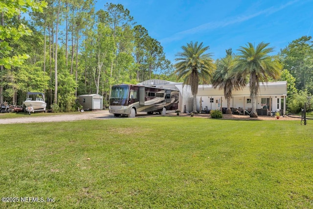 7041 Catlett Rd, Saint Augustine, FL 32095 - view of green lawn