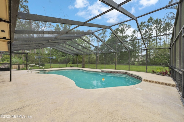 419 Sevilla Dr, Saint Augustine, FL 32086 - swimming pool with a patio and a yard