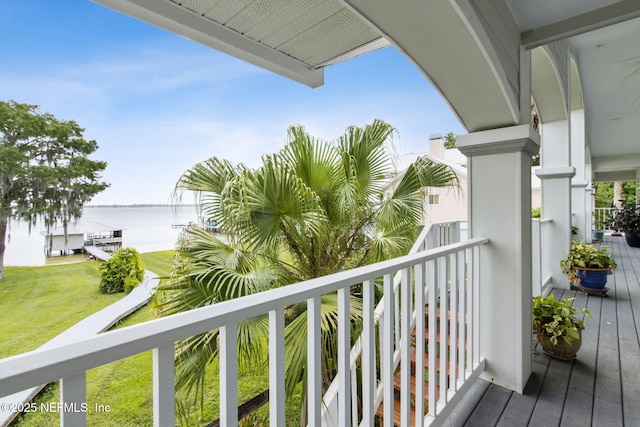 4333 Seminole St, Starke, FL 32091 - balcony with a water view