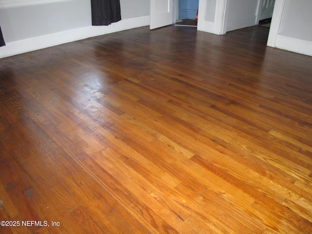 870 Allison St, Jacksonville, FL 32254 - empty room with dark wood-style floors