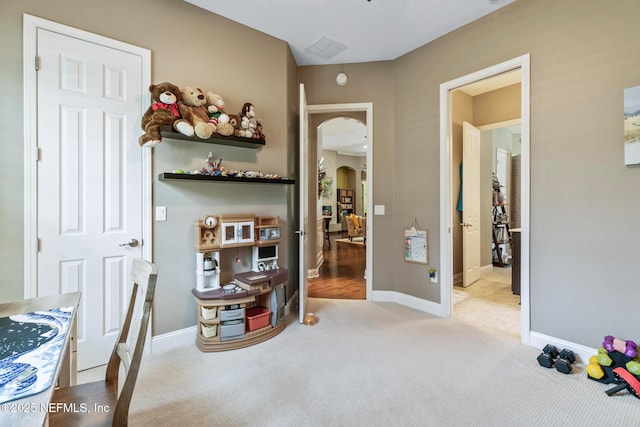 117 Pineta Way, Saint Johns, FL 32259 - carpeted office featuring arched walkways and baseboards