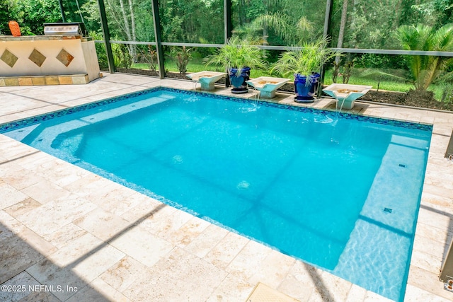 117 Pineta Way, Saint Johns, FL 32259 - swimming pool with a patio area and a lanai