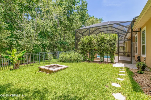 117 Pineta Way, Saint Johns, FL 32259 - view of yard featuring glass enclosure