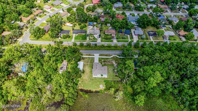 9706 Sibbald Rd, Jacksonville, FL 32219 - aerial overview of property's location with nearby suburban area