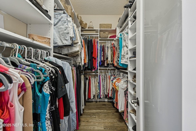 2579 Woodgrove Rd, Fleming Island, FL 32003 - spacious closet featuring wood finished floors