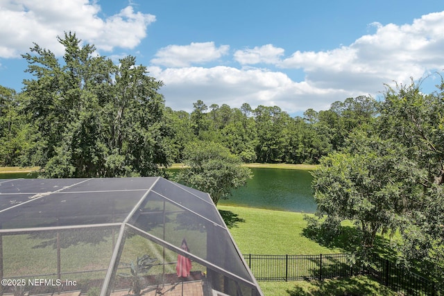 2579 Woodgrove Rd, Fleming Island, FL 32003 - water view with an exterior structure