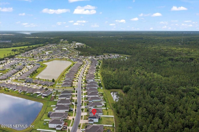 2629 Cold Stream Ln, Green Cove Springs, FL 32043 - aerial view of residential area with a large body of water