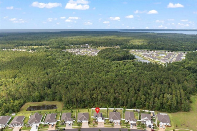 2629 Cold Stream Ln, Green Cove Springs, FL 32043 - aerial view of property's location with a forest and nearby suburban area