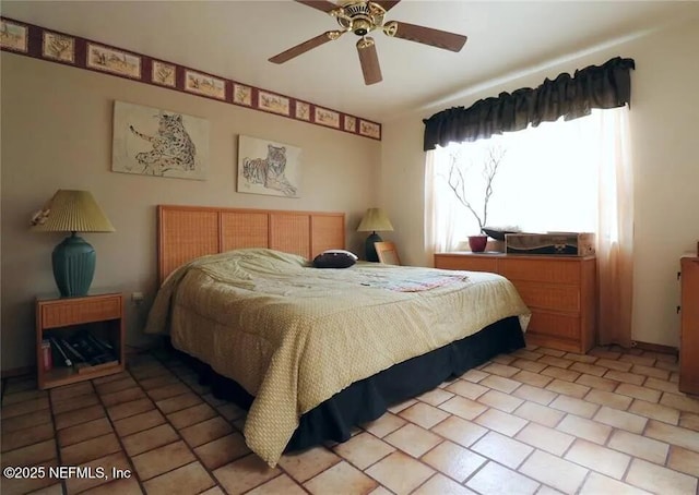 4431 Mitcher Rd, New Port Richey, FL 34653 - bedroom with a ceiling fan