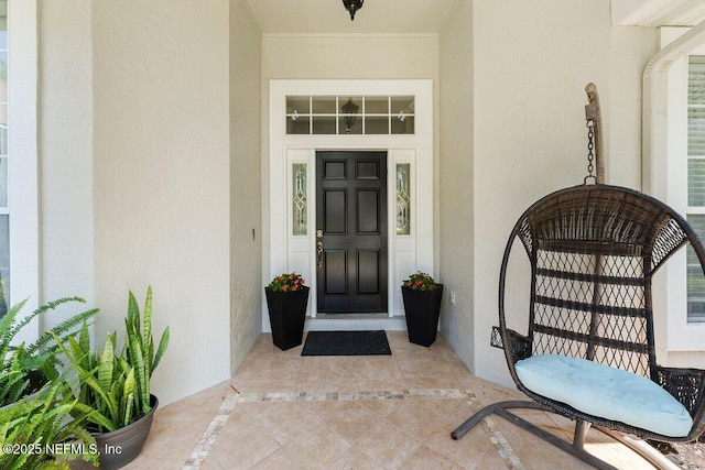 1759 Rising Oaks Dr, Jacksonville, FL 32223 - entrance to property featuring stucco siding