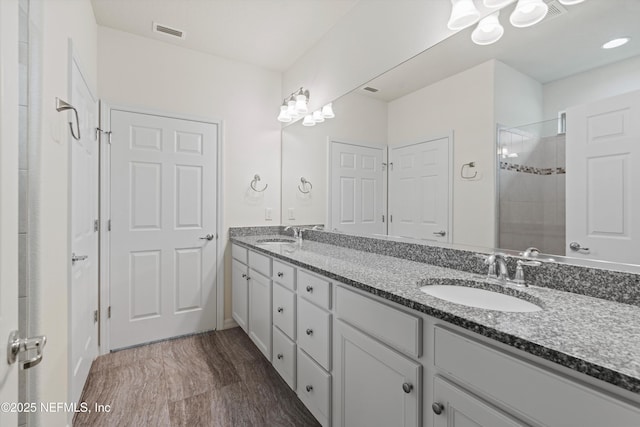 109 Sweet Pine Trl, Ponte Vedra, FL 32081 - full bathroom with double vanity and a shower stall