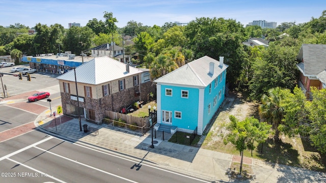 2010 N Main St, Jacksonville, FL 32206 - drone / aerial view of a tree filled landscape
