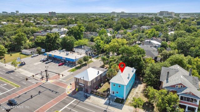 2010 N Main St, Jacksonville, FL 32206 - aerial view of a tree filled landscape
