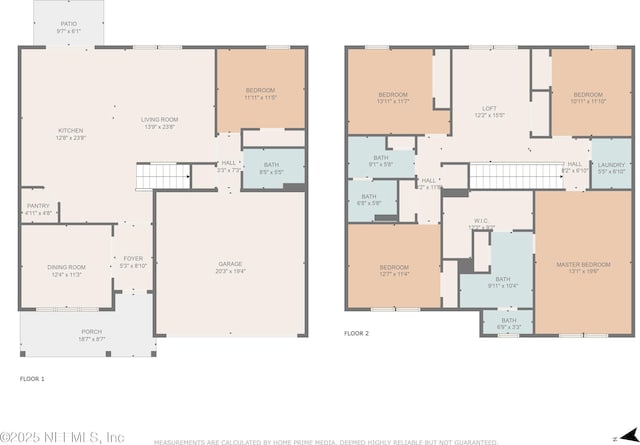 3238 Little Fawn Ln, Green Cove Springs, FL 32137 - home floor plan