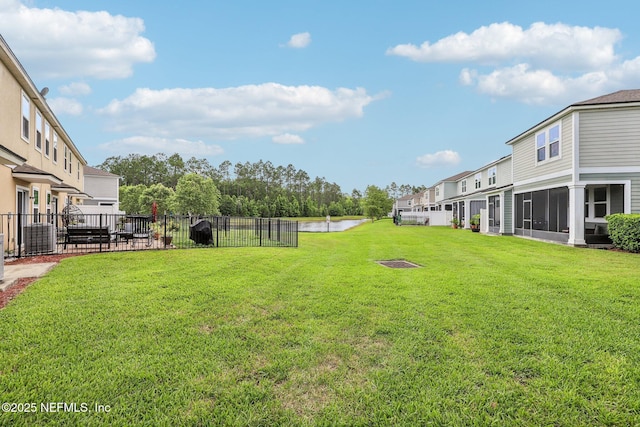 236 Servia Dr, Saint Johns, FL 32259 - view of yard featuring a water view and cooling unit