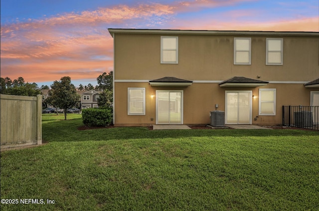 236 Servia Dr, Saint Johns, FL 32259 - back of property with central AC and stucco siding