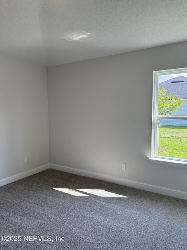 8322 Helmsley Blvd, Jacksonville, FL 32219 - carpeted spare room featuring baseboards and a textured ceiling