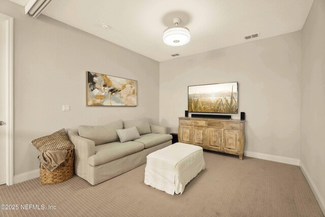 228 Waterline Dr, Saint Johns, FL 32259 - living room with light colored carpet and baseboards
