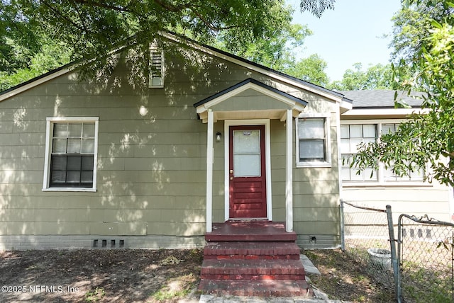 3763 Valley Rd, Jacksonville, FL 32207 - view of front of house featuring crawl space