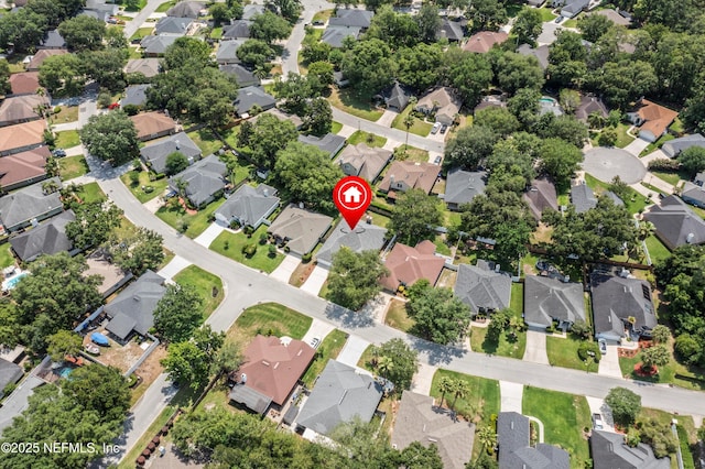 528 Sparrow Branch Cir, Saint Johns, FL 32259 - aerial view of property's location with nearby suburban area