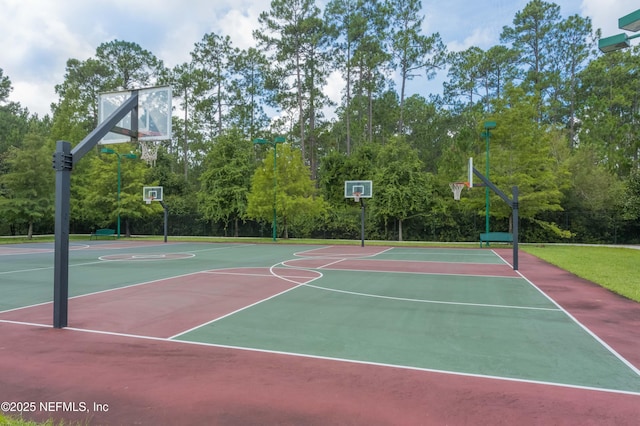 528 Sparrow Branch Cir, Saint Johns, FL 32259 - view of basketball court with community basketball court