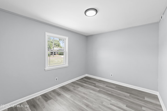 2155 Diana Dr, Palatka, FL 32177 - spare room with baseboards and wood finished floors