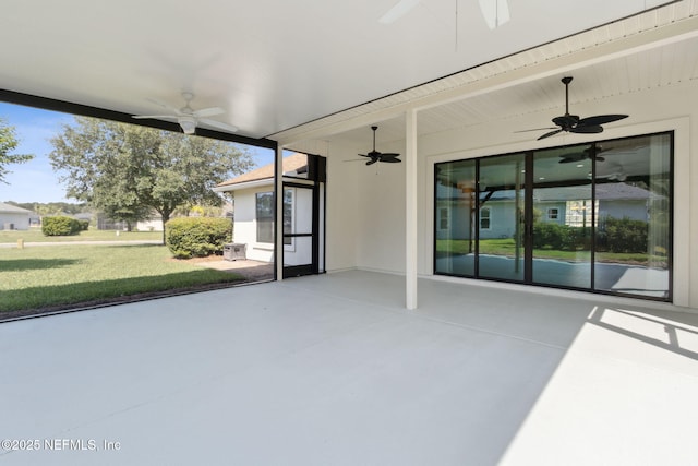 33146 Prairie Parke Pl, Fernandina Beach, FL 32034 - view of patio featuring ceiling fan